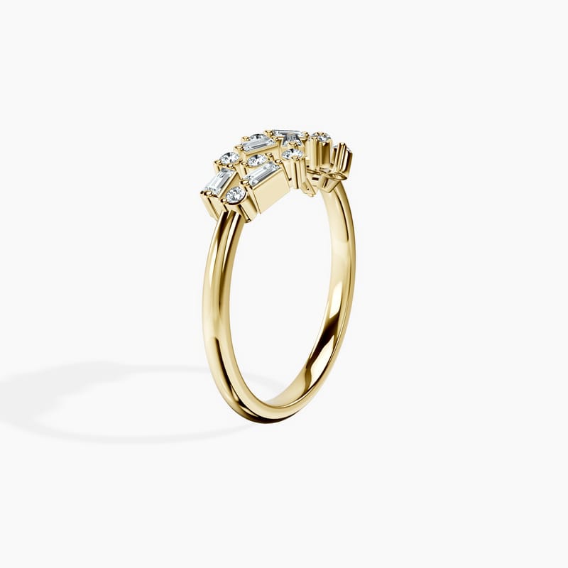 Baguette Bloom Ring