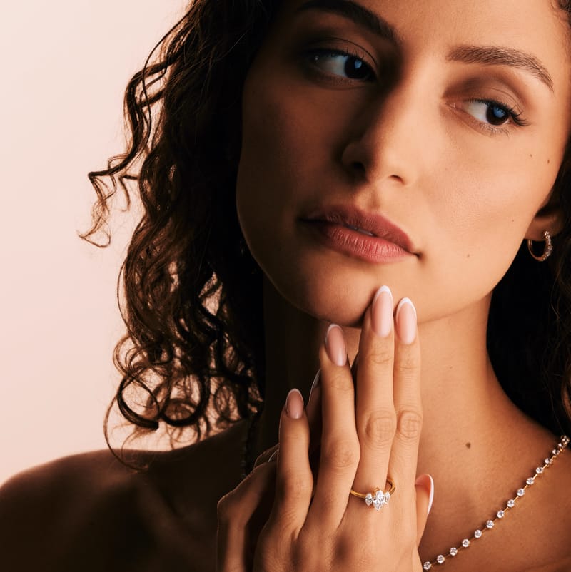 Trinity Marquise Ring