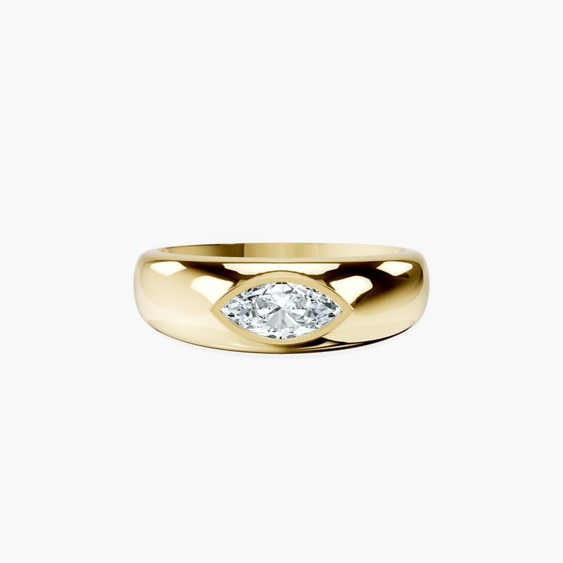 Marquise Signet Ring
