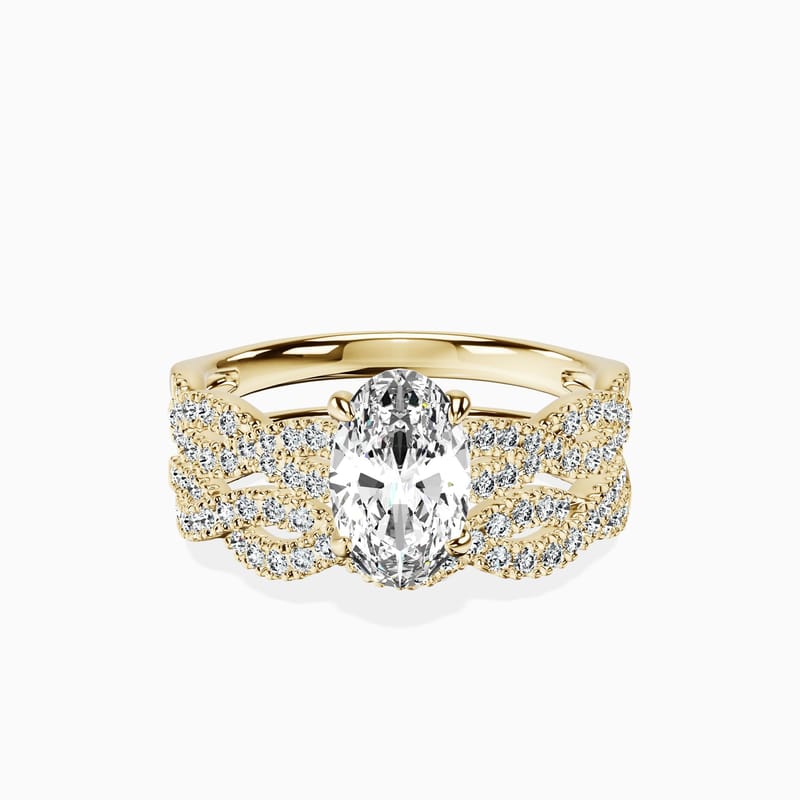 Infinity Oval Ring