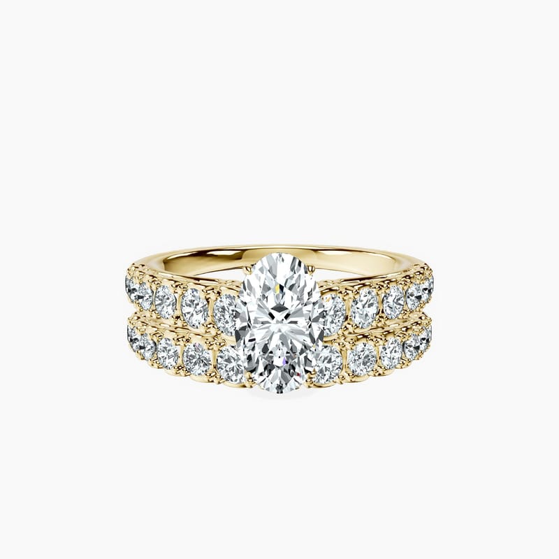Graduated Oval Ring