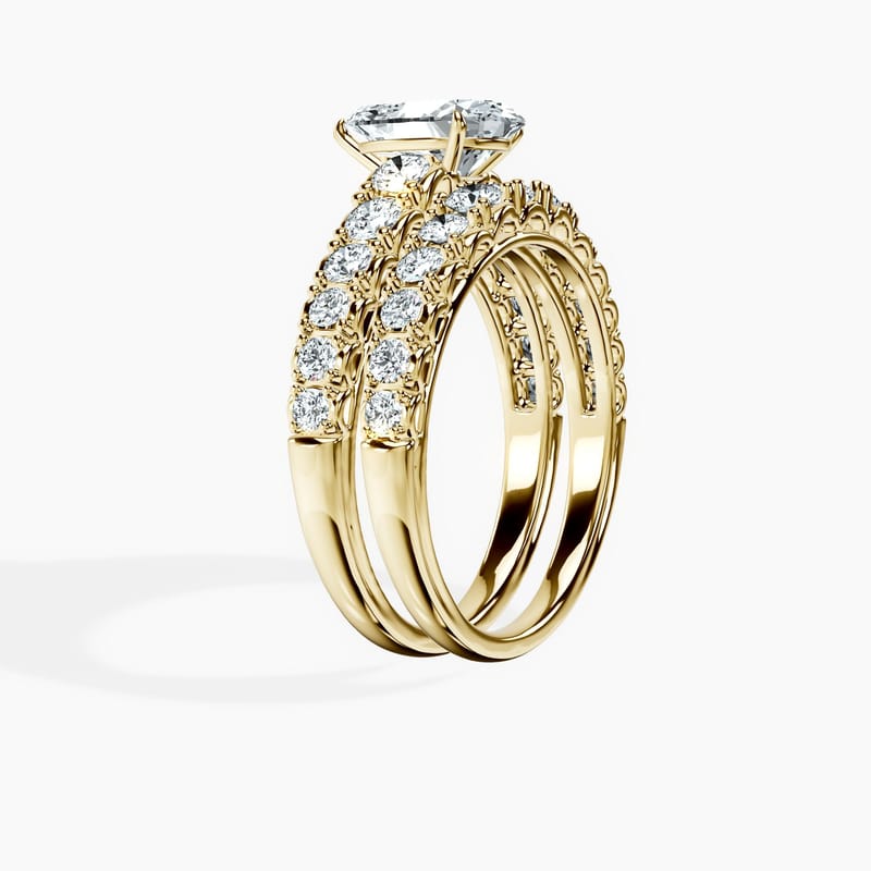 Graduated Pear Ring