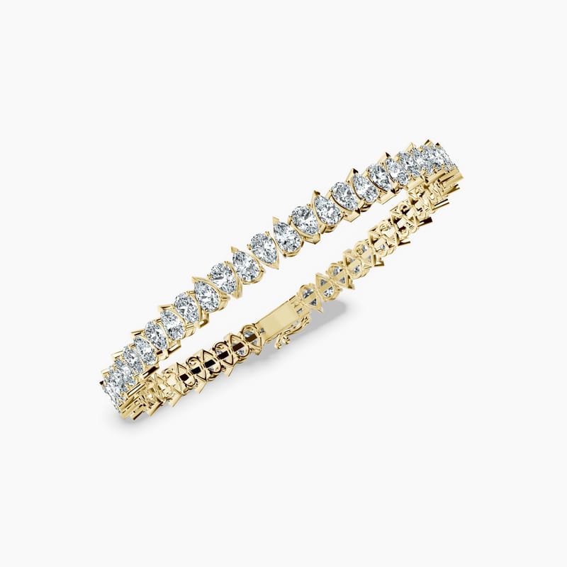 Pear Tennis Bracelet