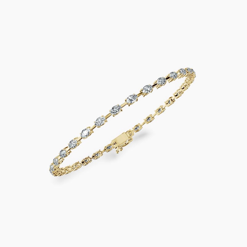 Oval Link Tennis Bracelet