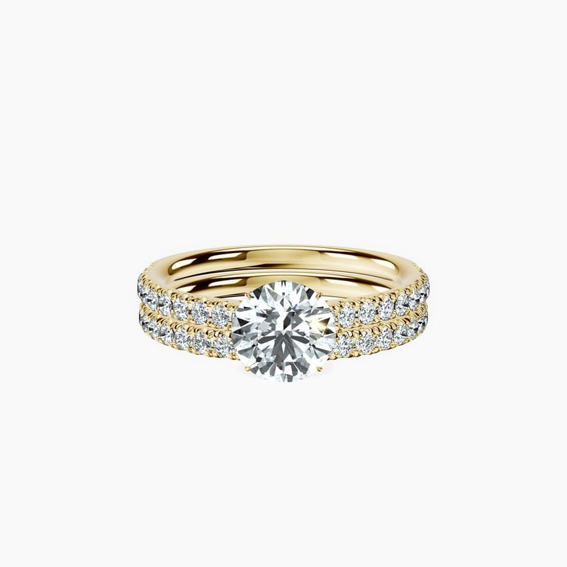 Secret Halo Round Ring