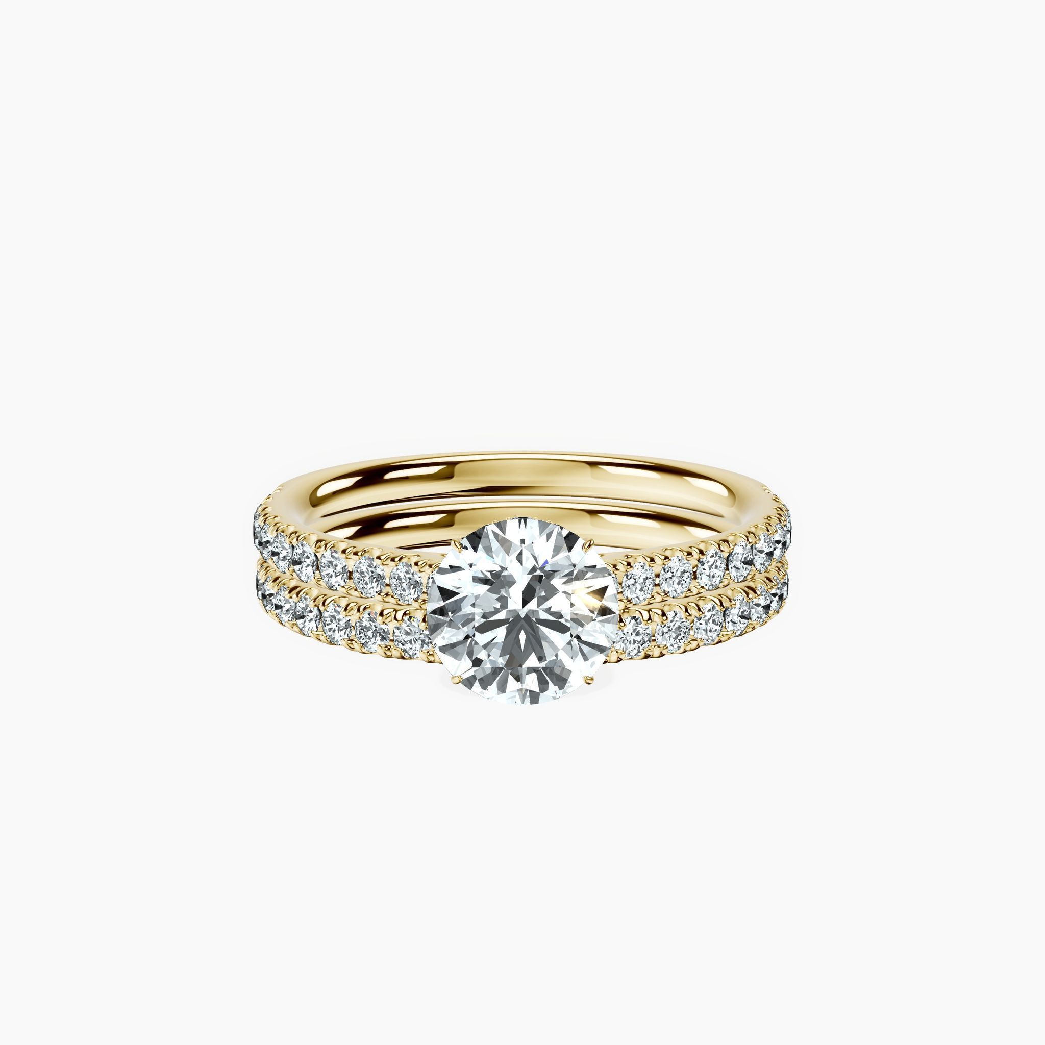 Secret Halo Round Ring