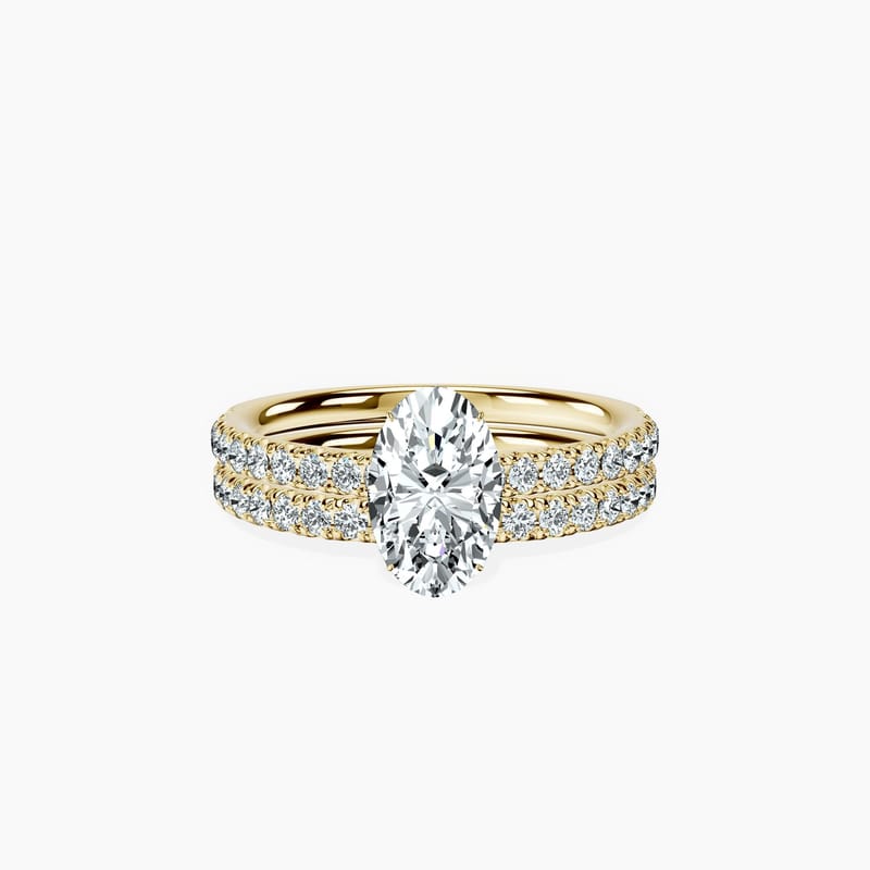 Secret Halo Oval Ring
