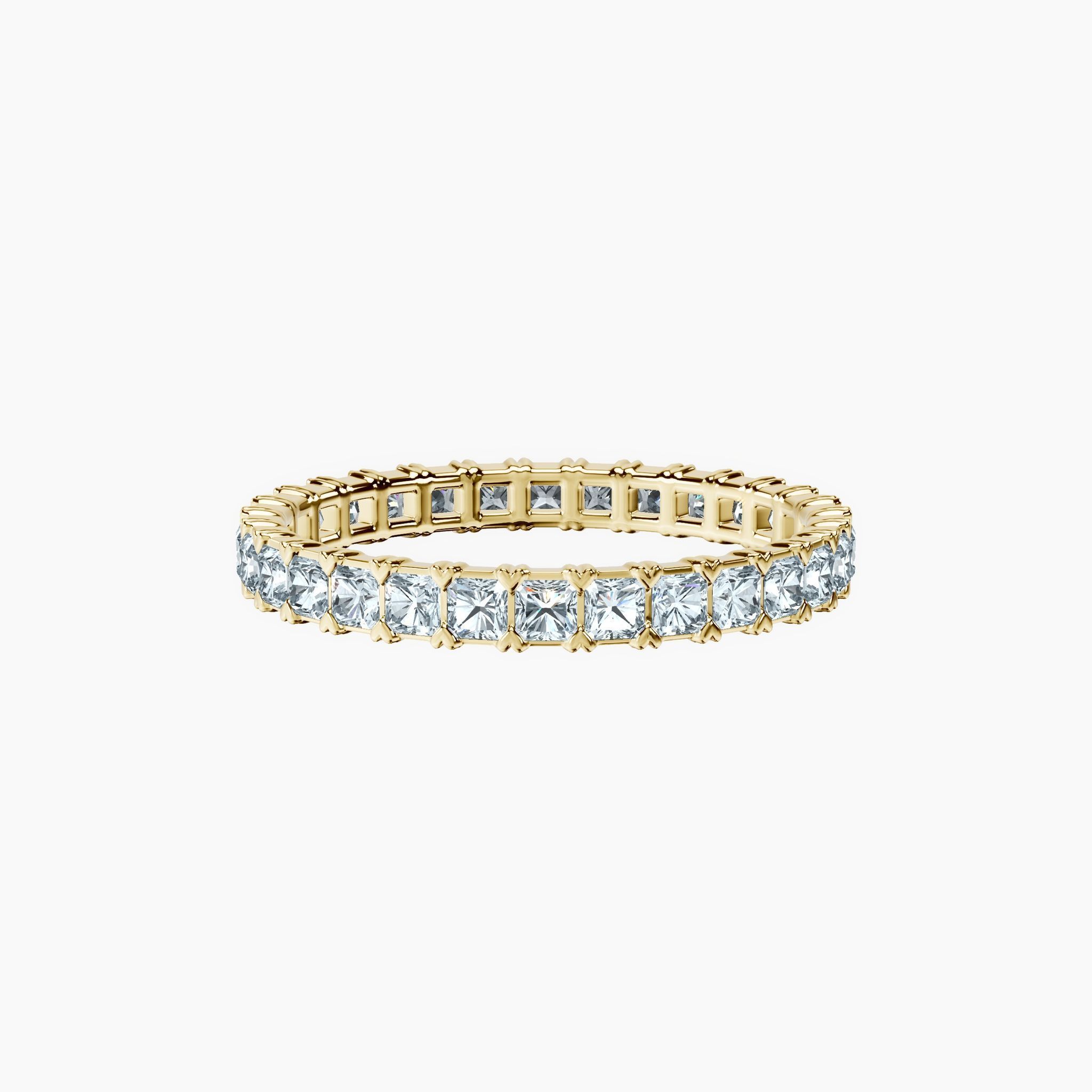 Asscher Eternity Band