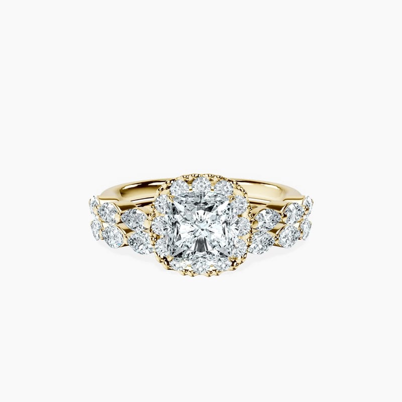 Mystique Cushion Ring