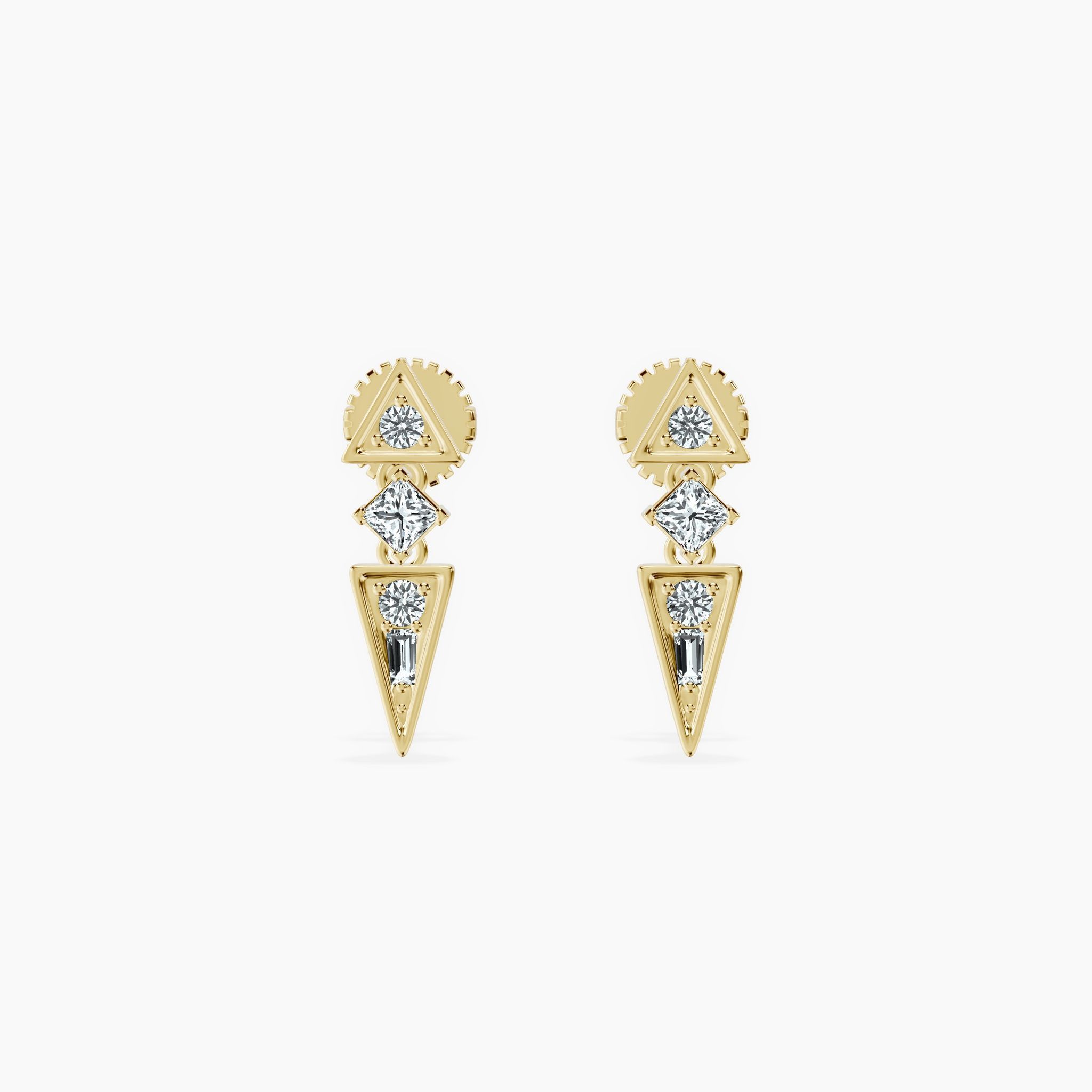 Mosiac Arrow Studs