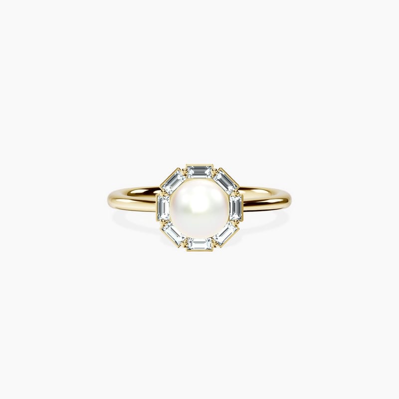 Pearl Octavia Ring