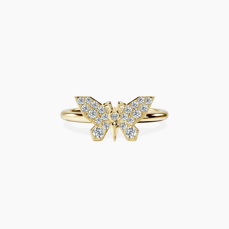 Aurelia Butterfly Ring