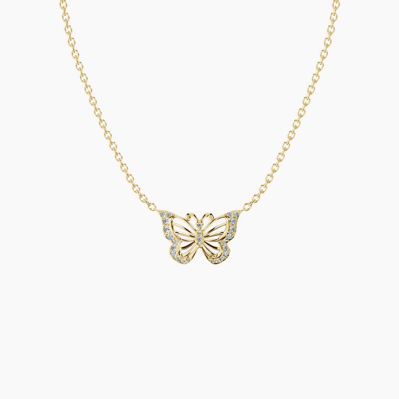 Twila Butterfly Necklace