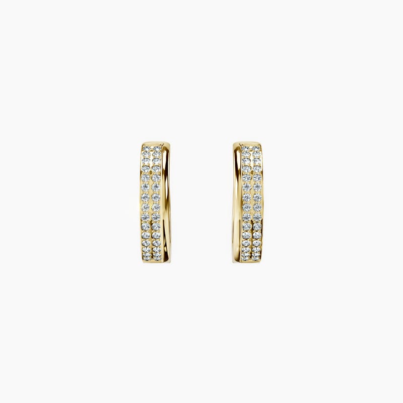 Lustré Pavé Hoops