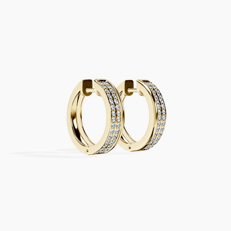 Lustré Pavé Hoops