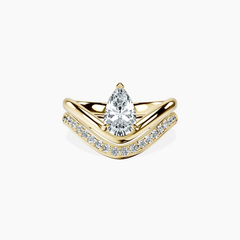 Cynthia Pear Ring