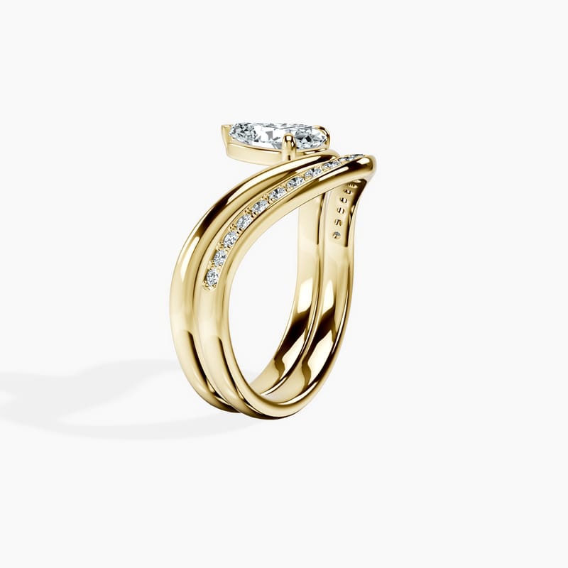 Cynthia Pear Ring
