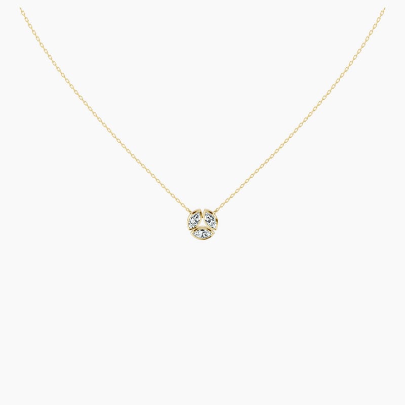 Trinity Bloom Necklace