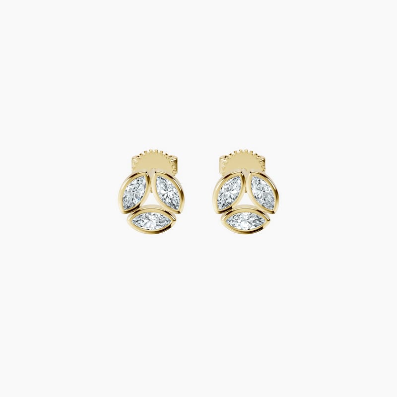 Trinity Bloom Earrings