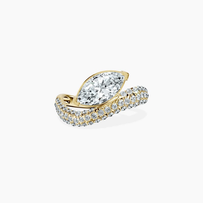 Delphine Marquise Ring