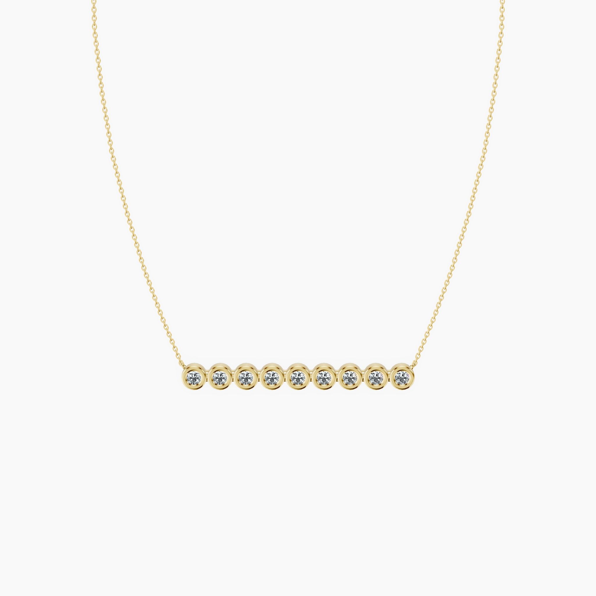 Bubble Linear Necklace