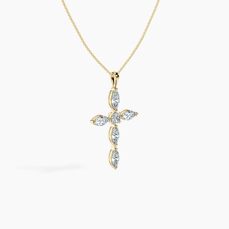 Celeste Cross Necklace