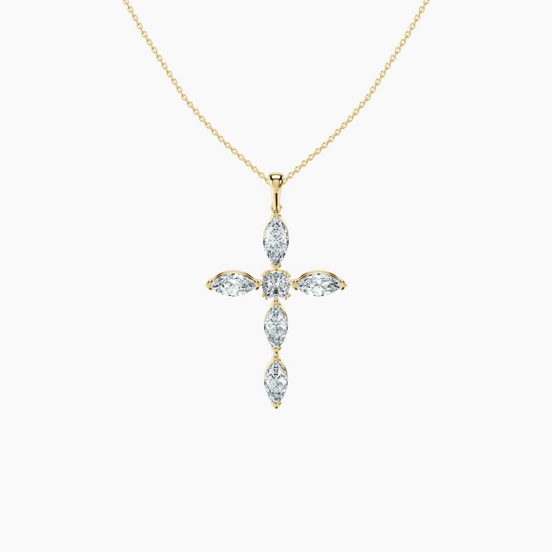 Celeste Cross Necklace