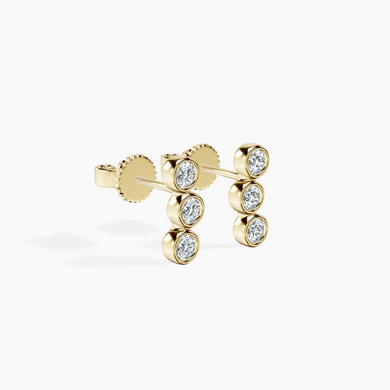 Bubble Trio Studs