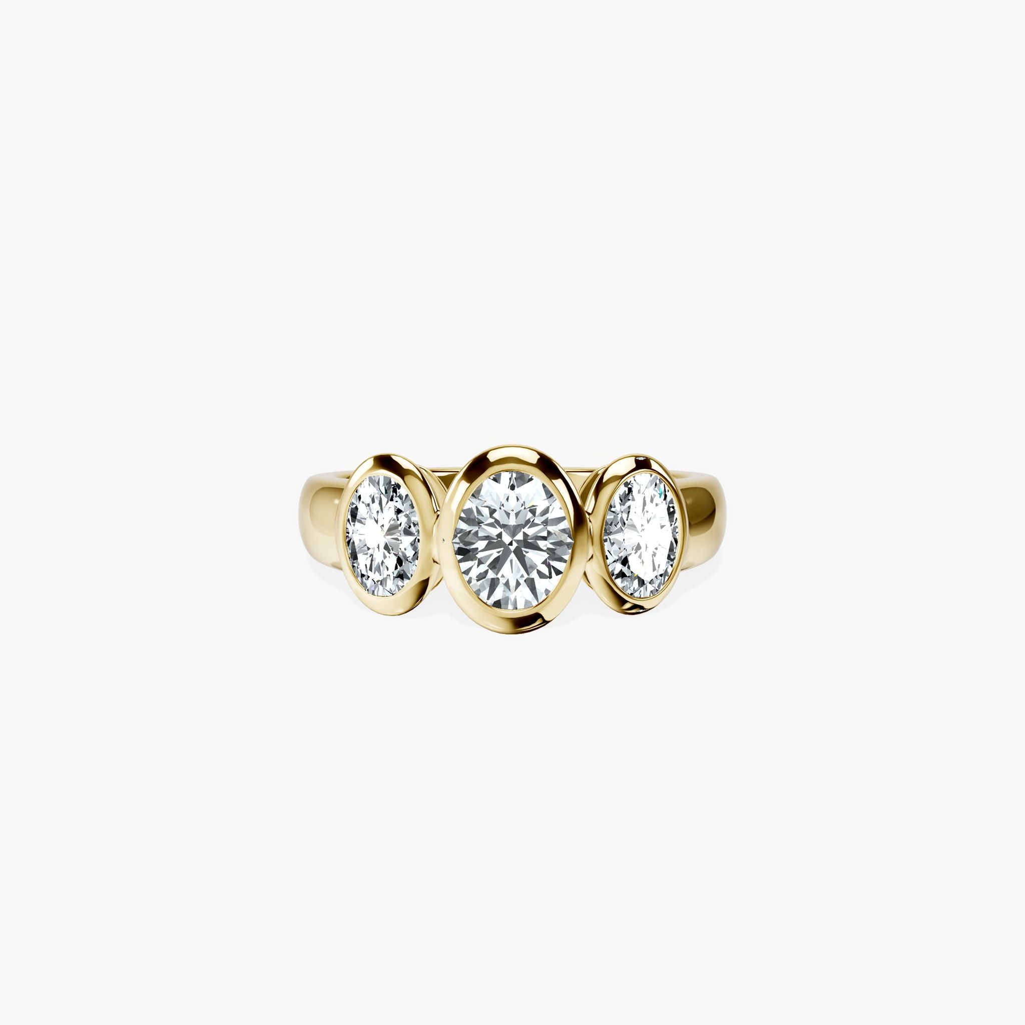 Trilogy Oval Ring