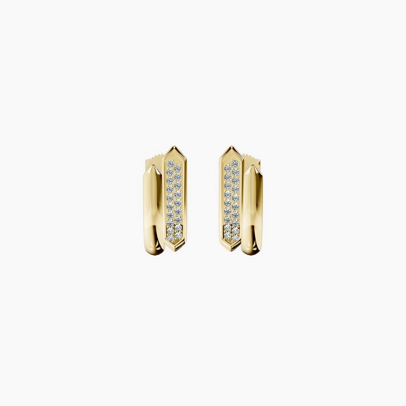 Golden Arch Earrings