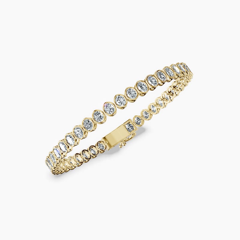 Bubble Oval Tennis Bracelet