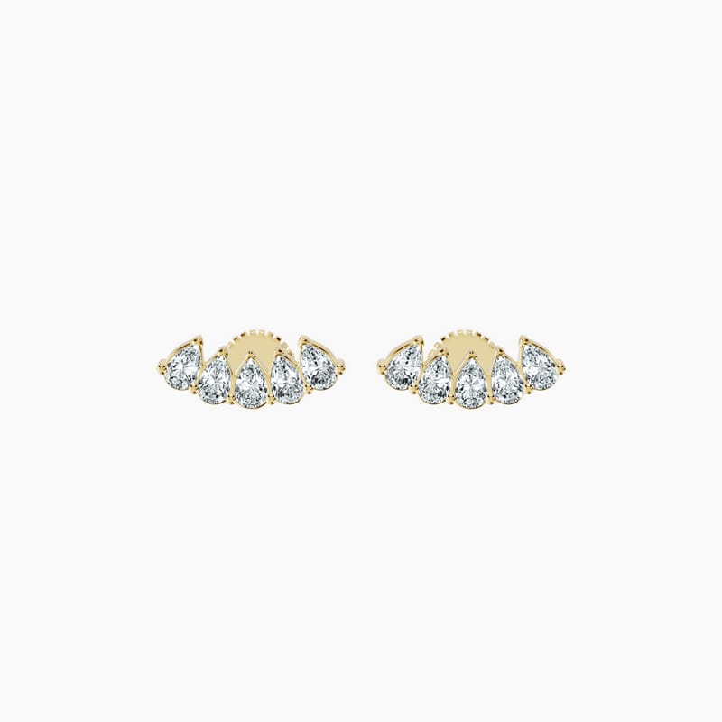 Pear Cascade Studs
