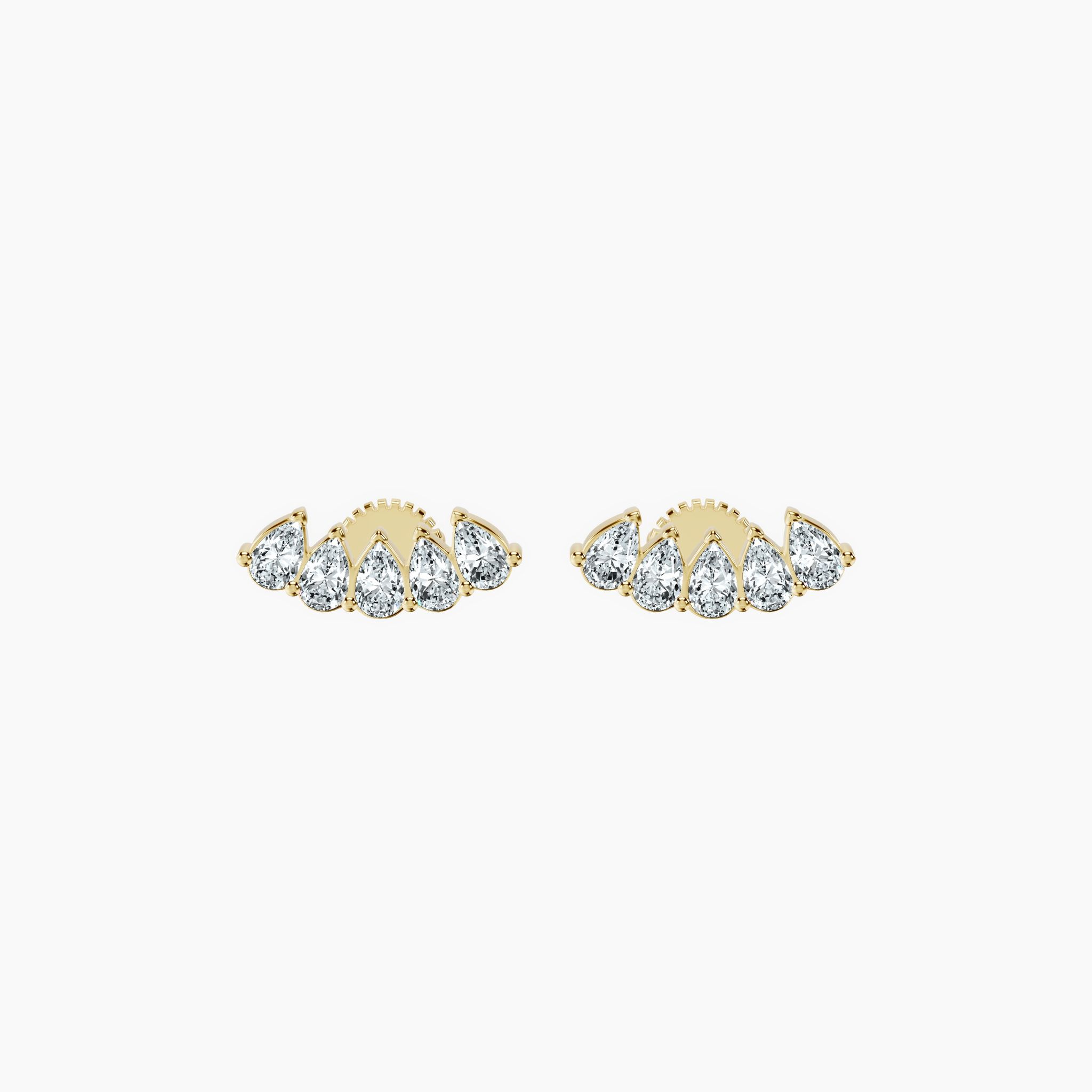 Pear Cascade Studs