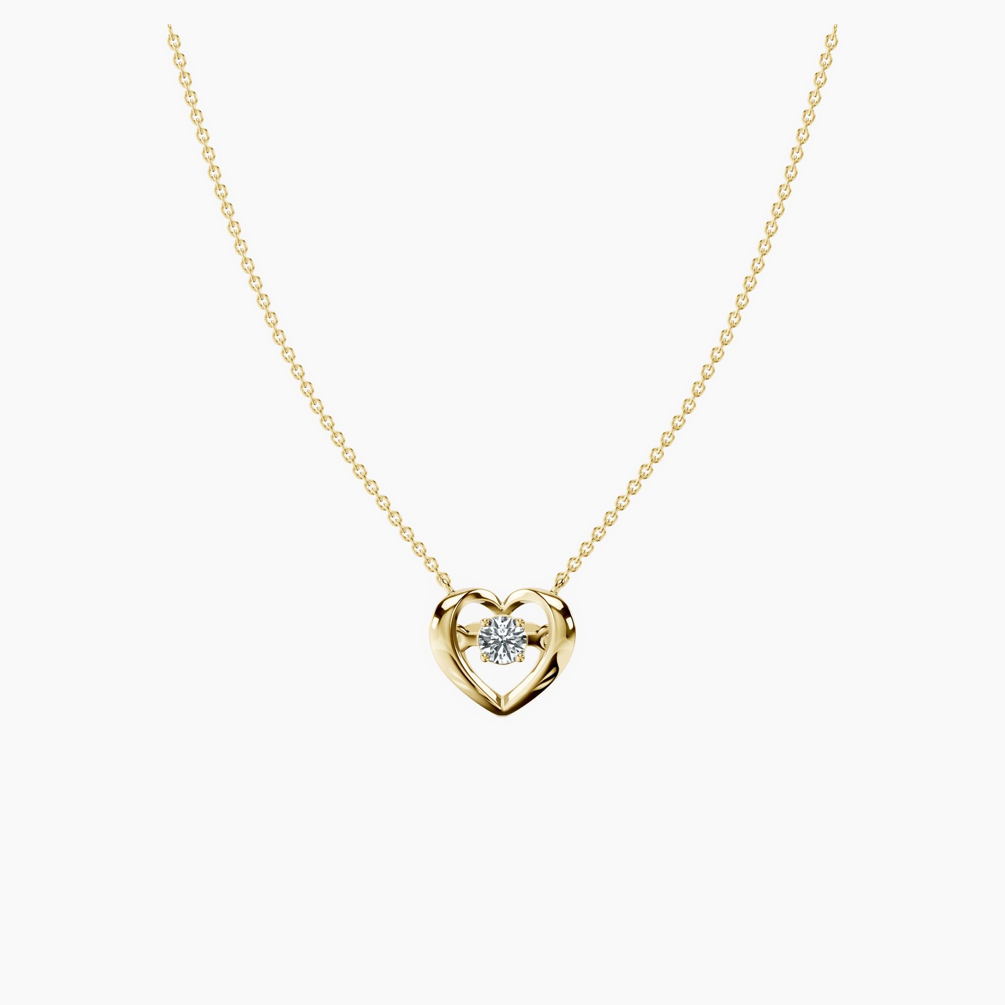 Heartbeat Diamond Necklace
