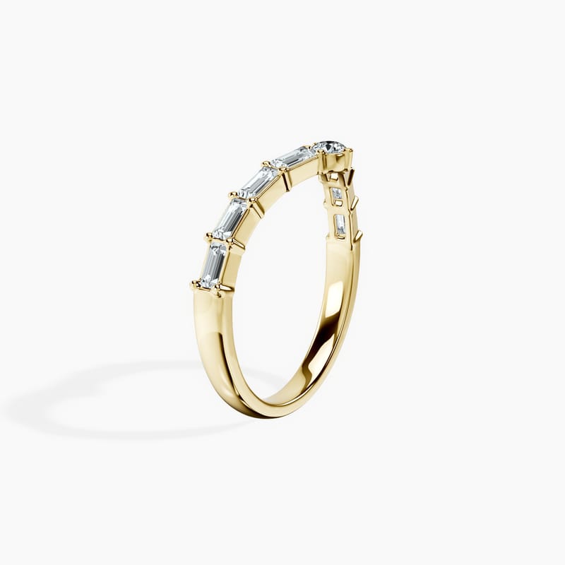 Baguette Étoile Ring
