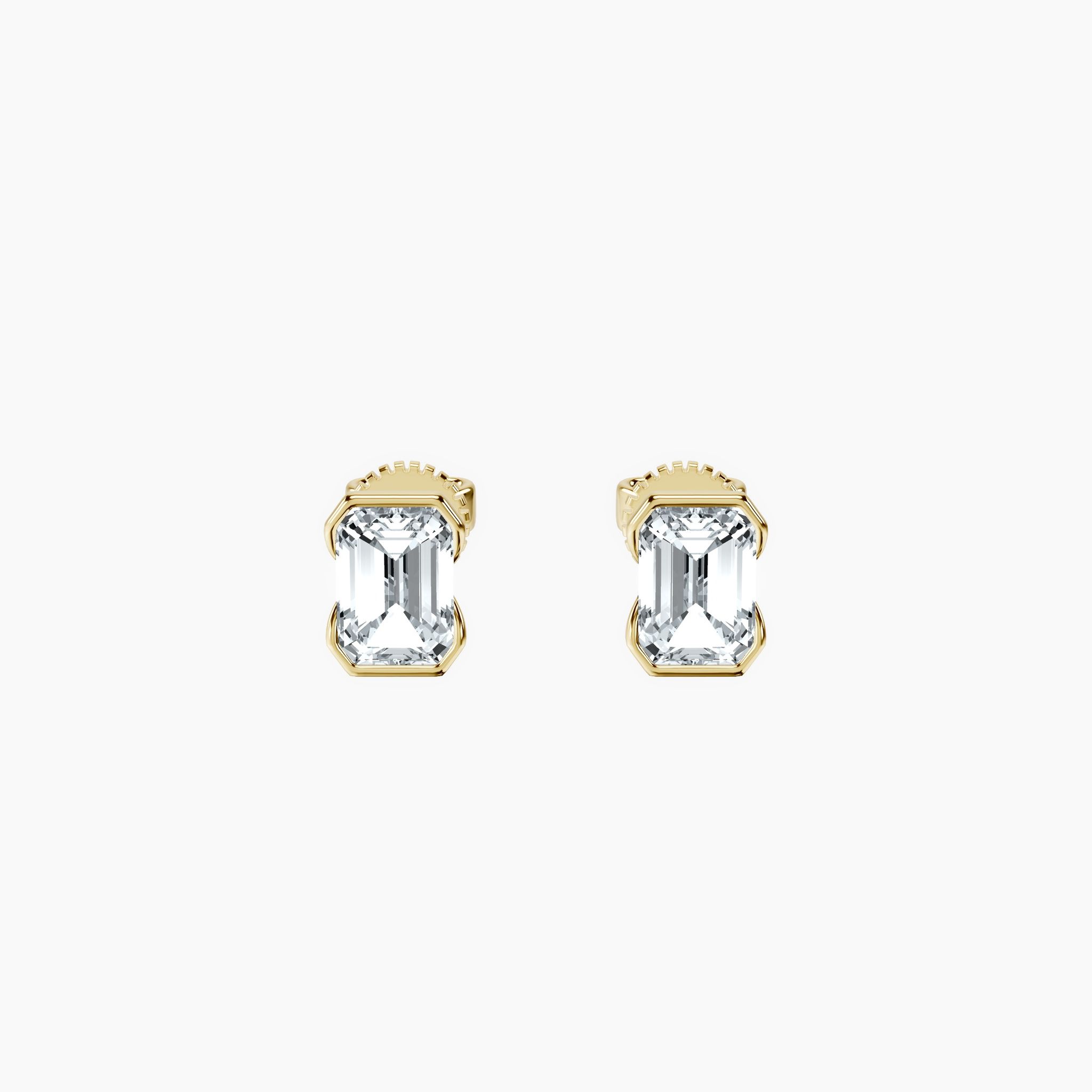 Emerald Orbit Studs