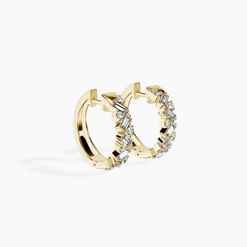Astraea Baguette Hoops