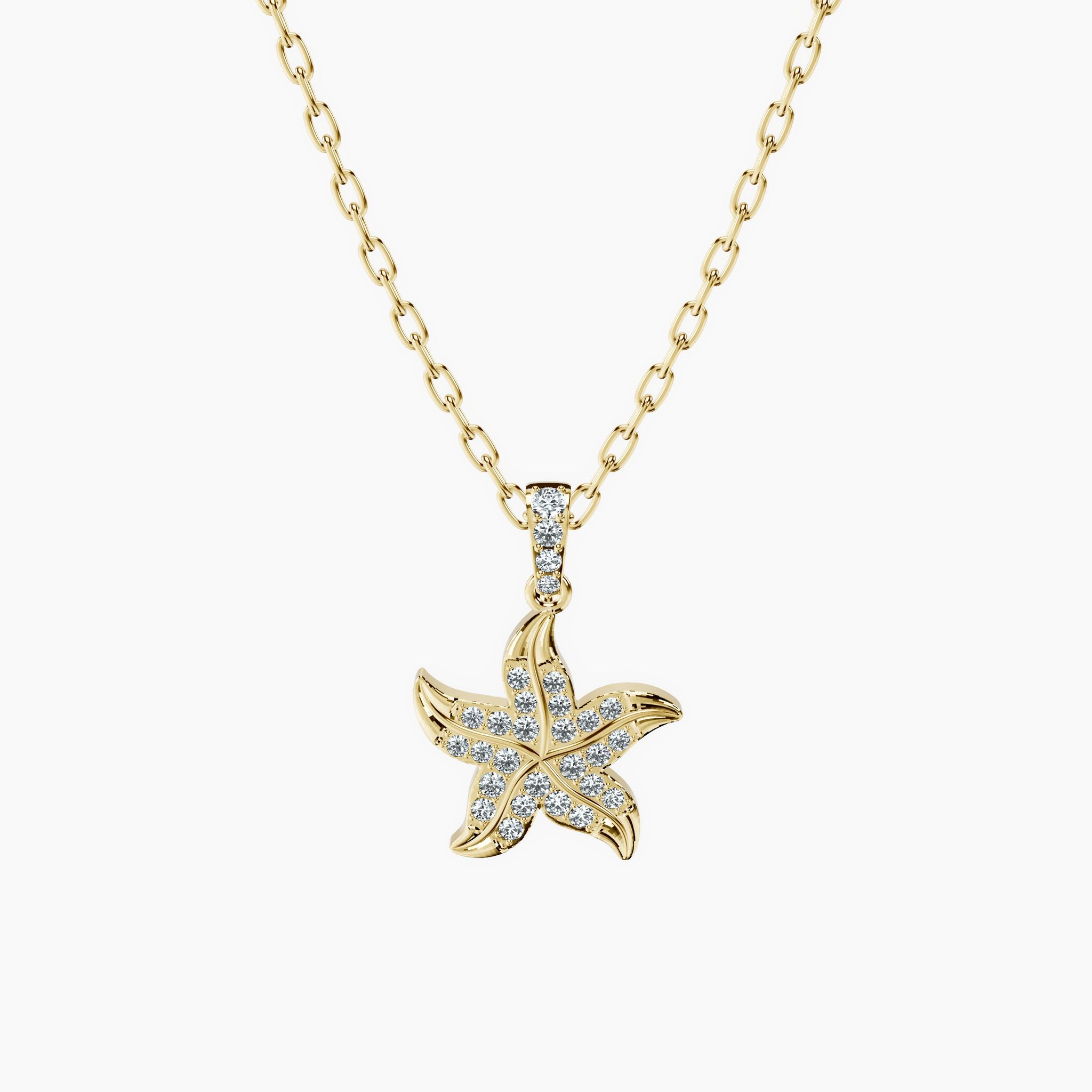 Aurelia Starfish Necklace