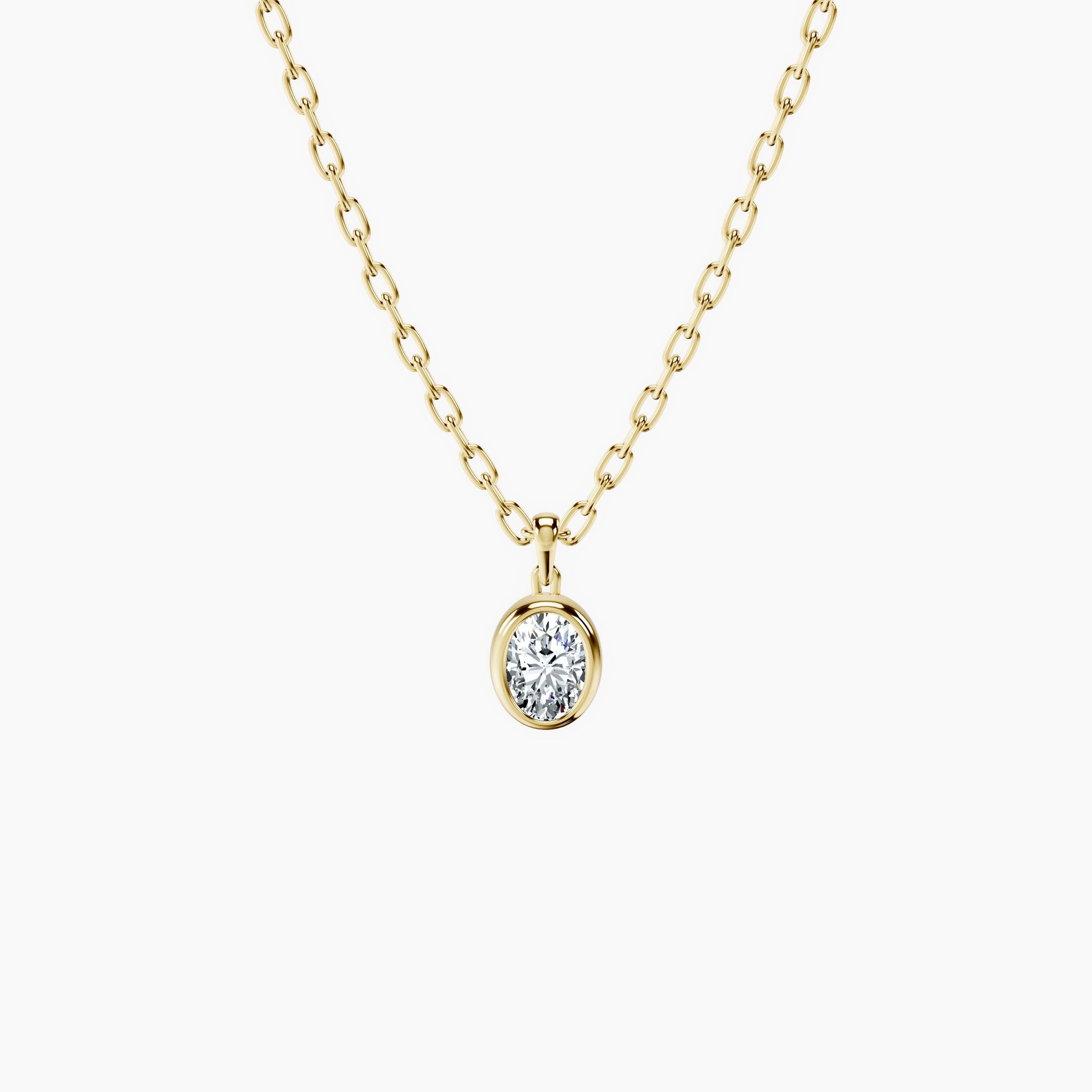 Oval Gumdrop Necklace