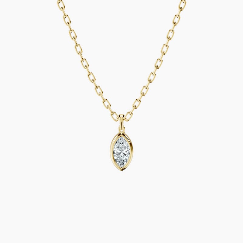 Marquise Gumdrop Necklace