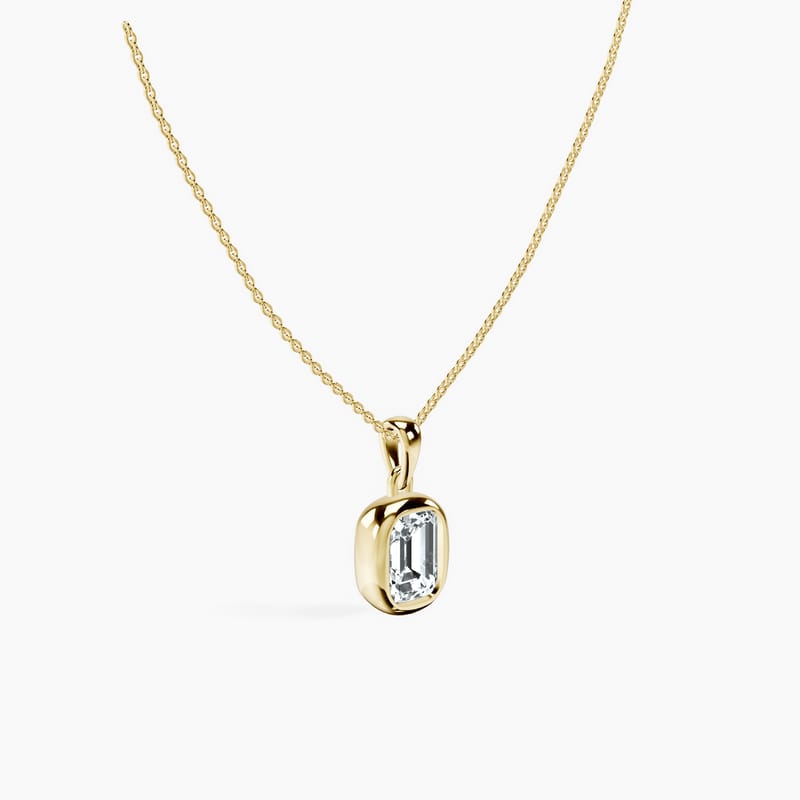 Emerald Gumdrop Necklace