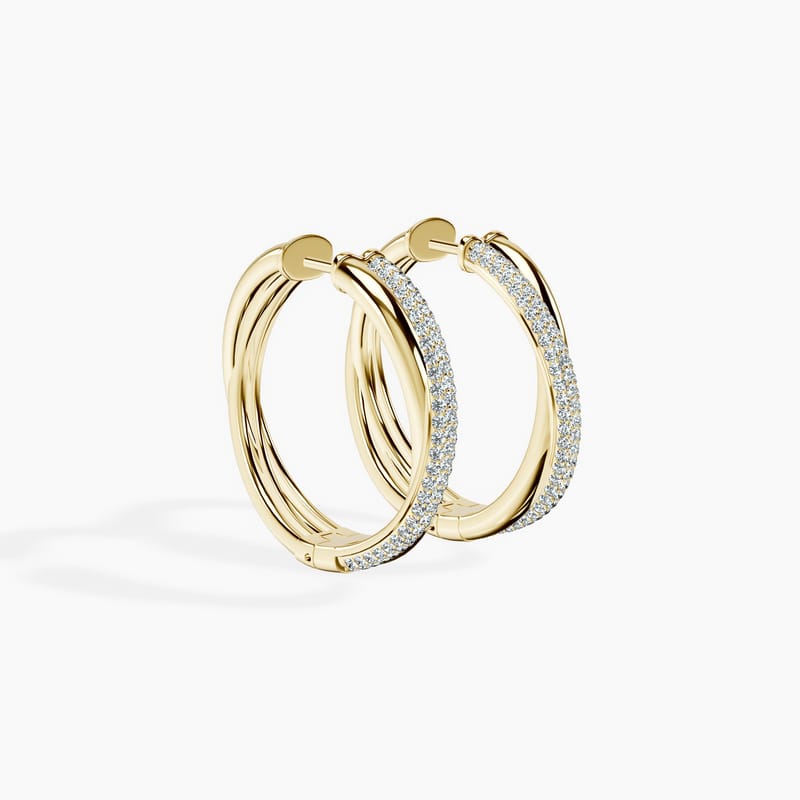 Linked Luxe Hoops