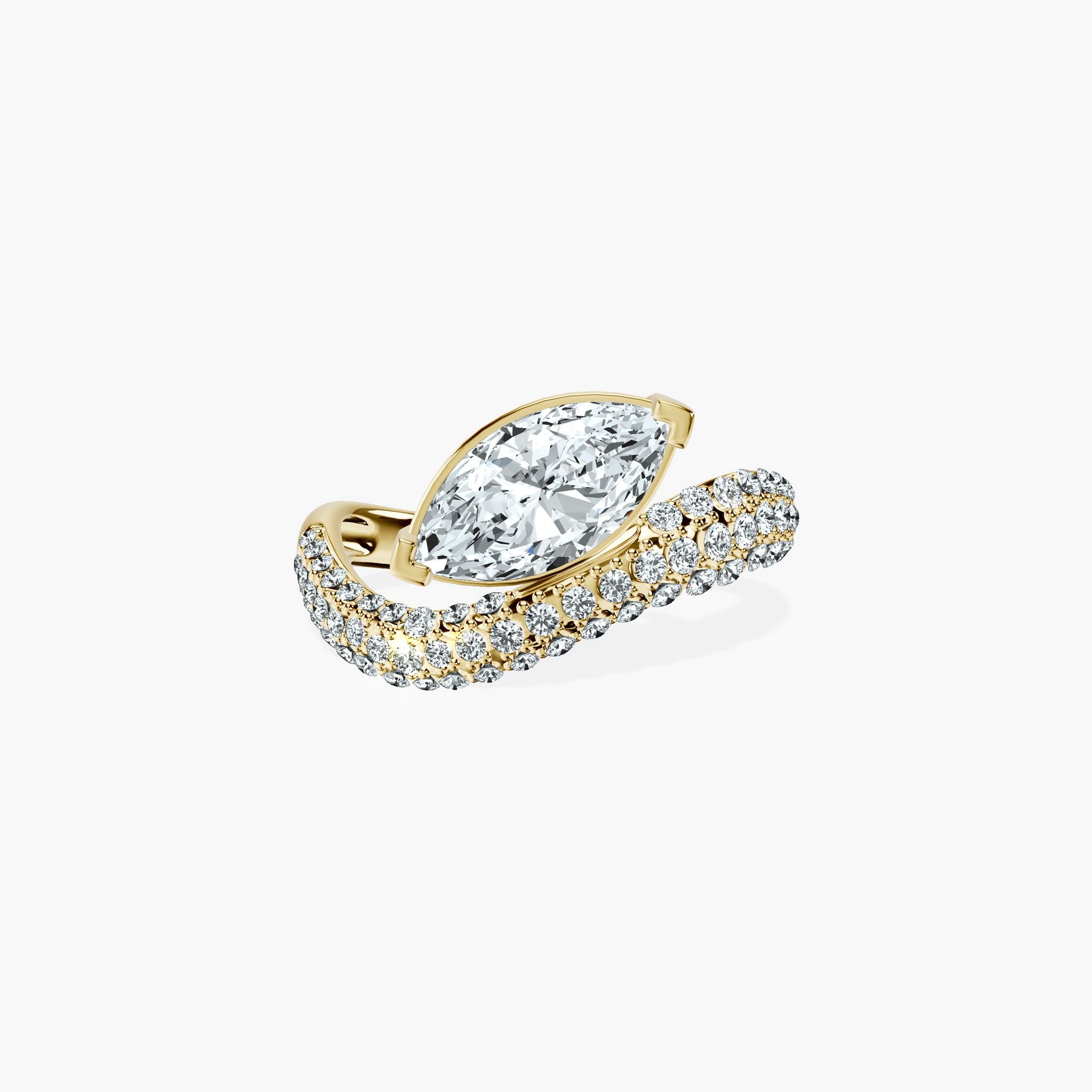 Delphine Marquise Ring