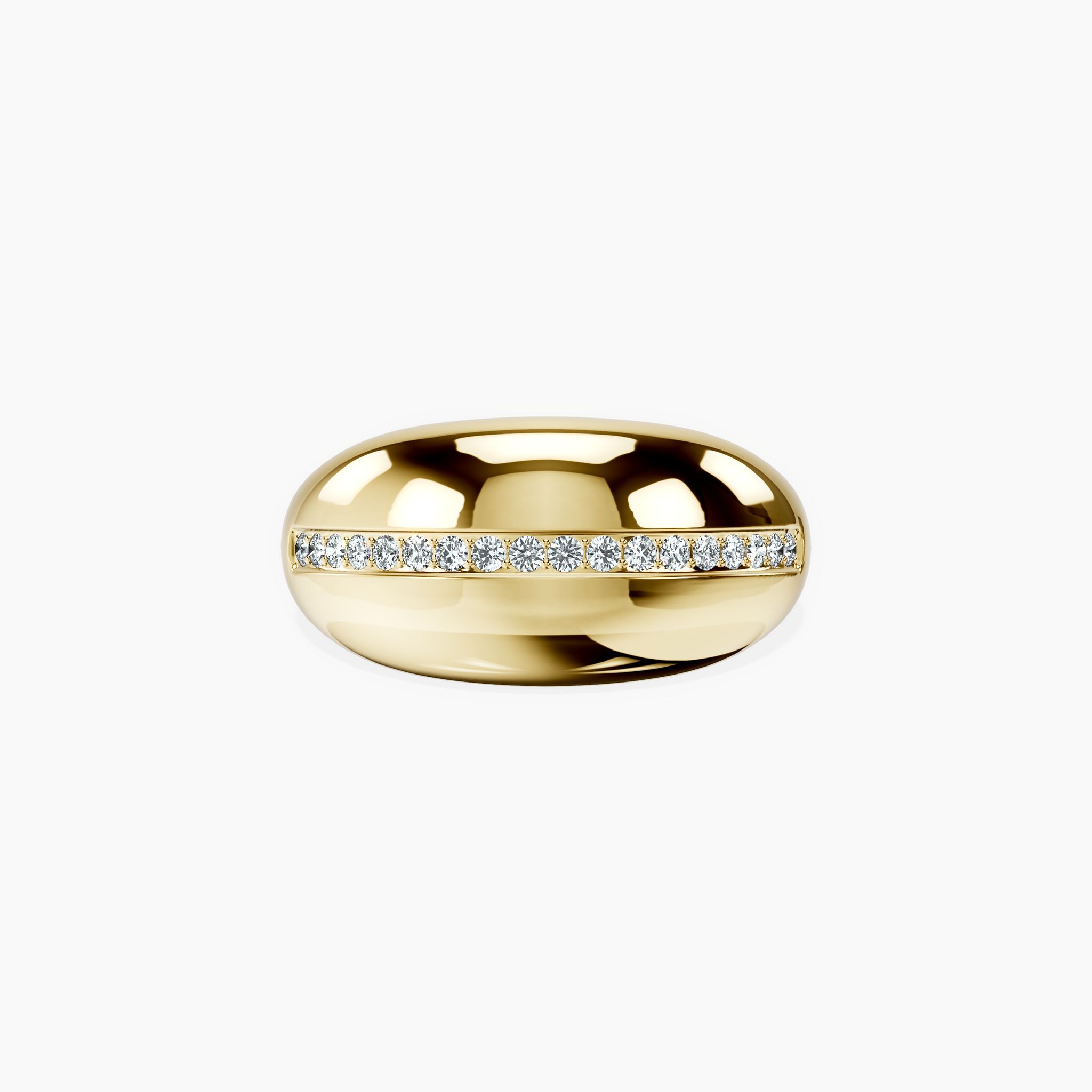 Soleil Crescent Ring