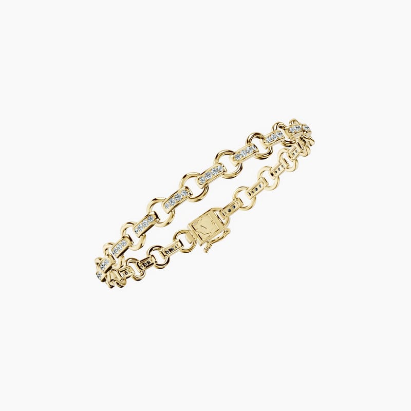 Lila Link Bracelet