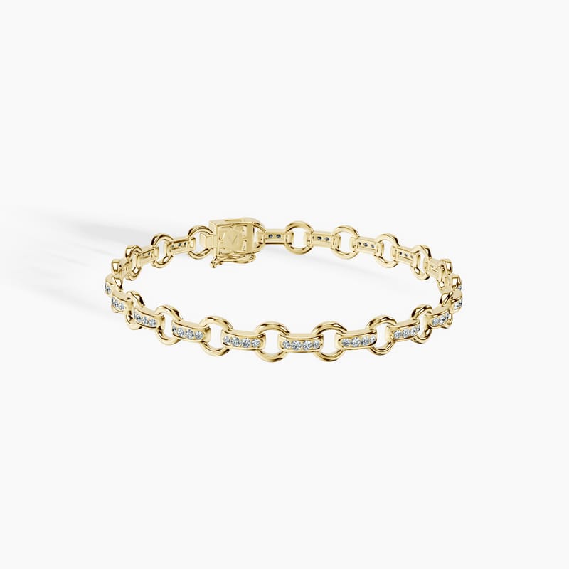Lila Link Bracelet