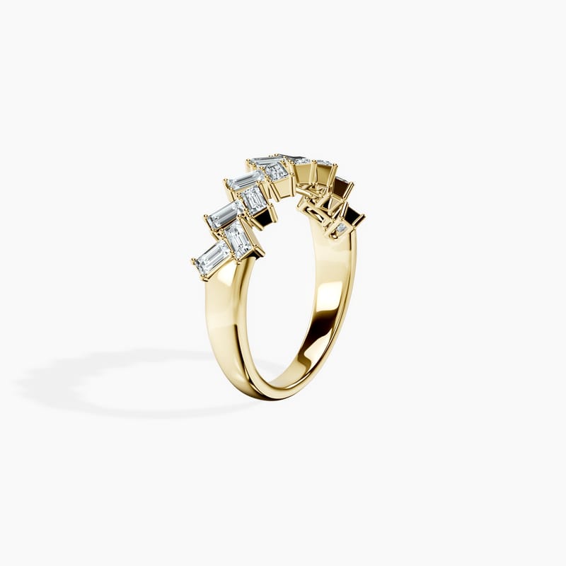 Baguette Path Ring