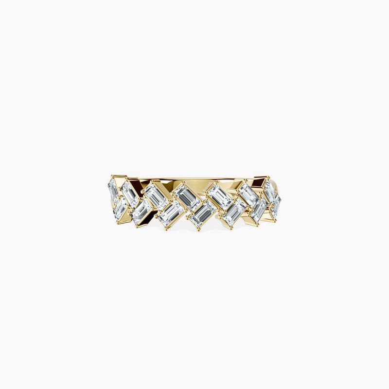 Baguette Path Ring