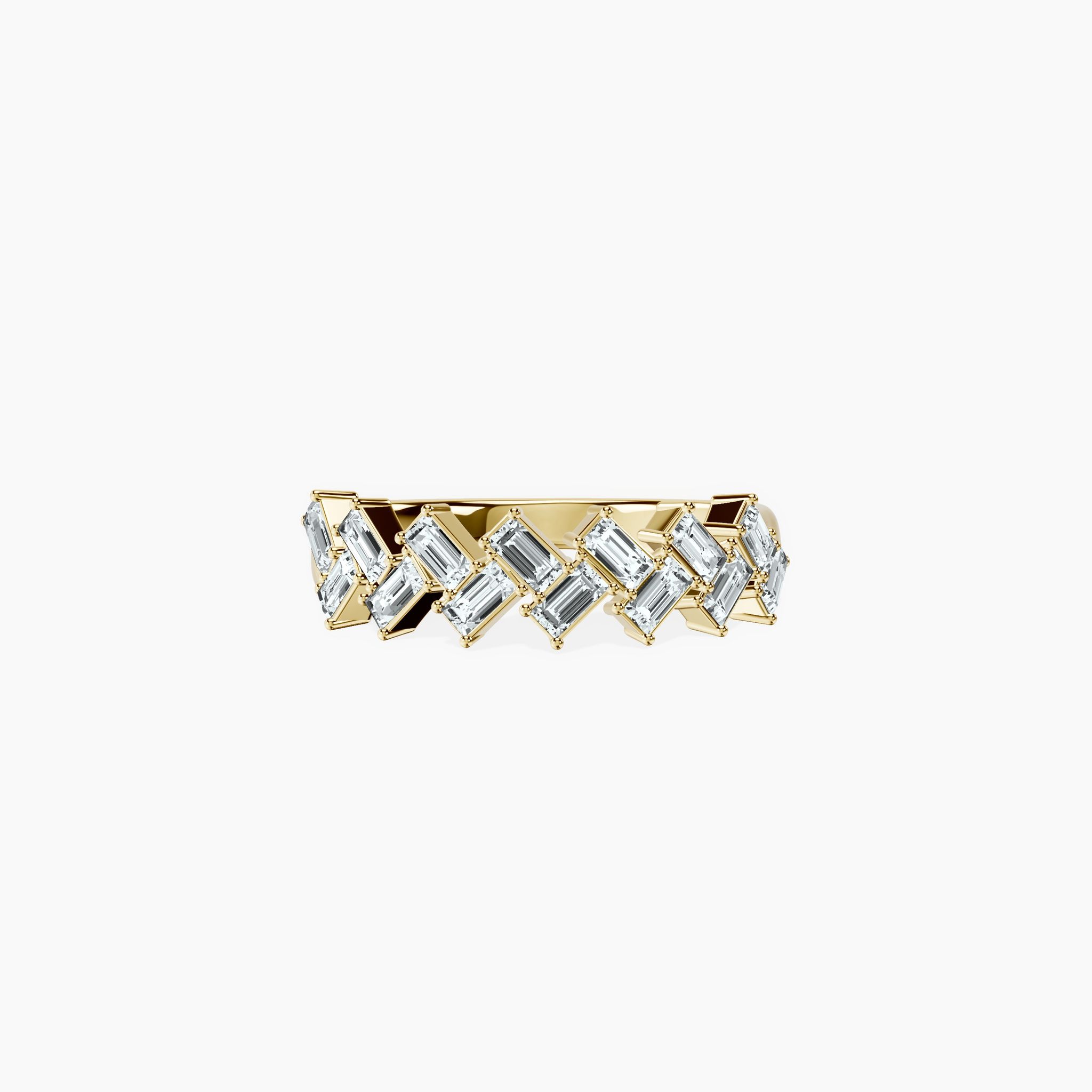 Baguette Path Ring