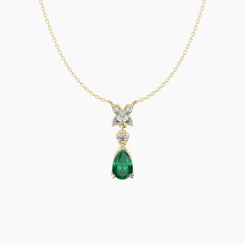 Mariposa Drop Necklace